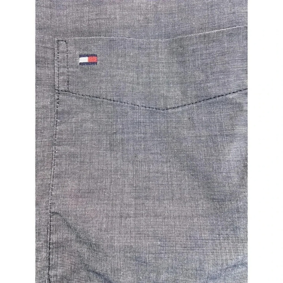 Tommy Hilfiger Classic Fit Size 3XL Men's Charcoal Gray Embroidered Pocket Logo - Picture 6 of 10